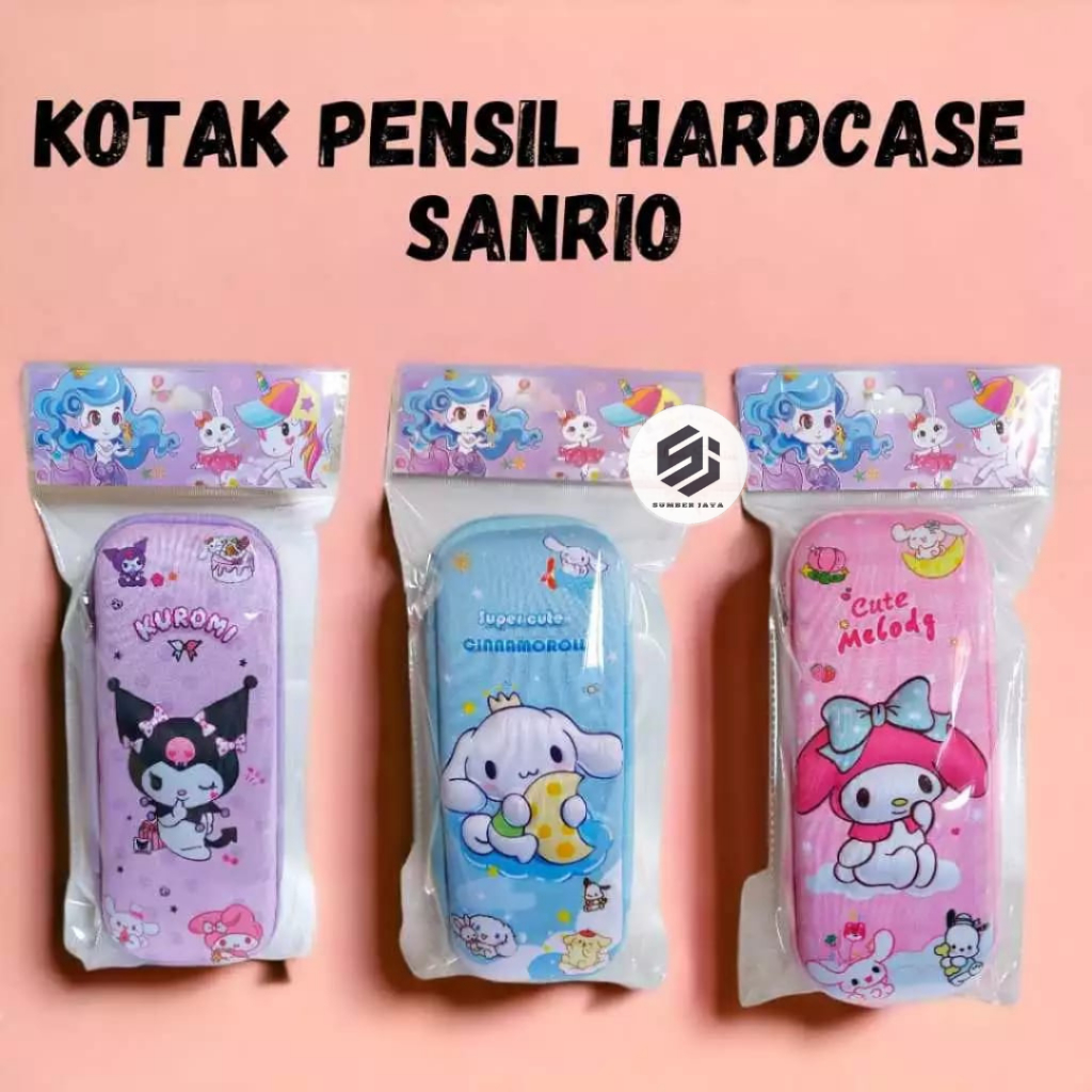 

KOTAK PENSIL HARDCASE SANRIO