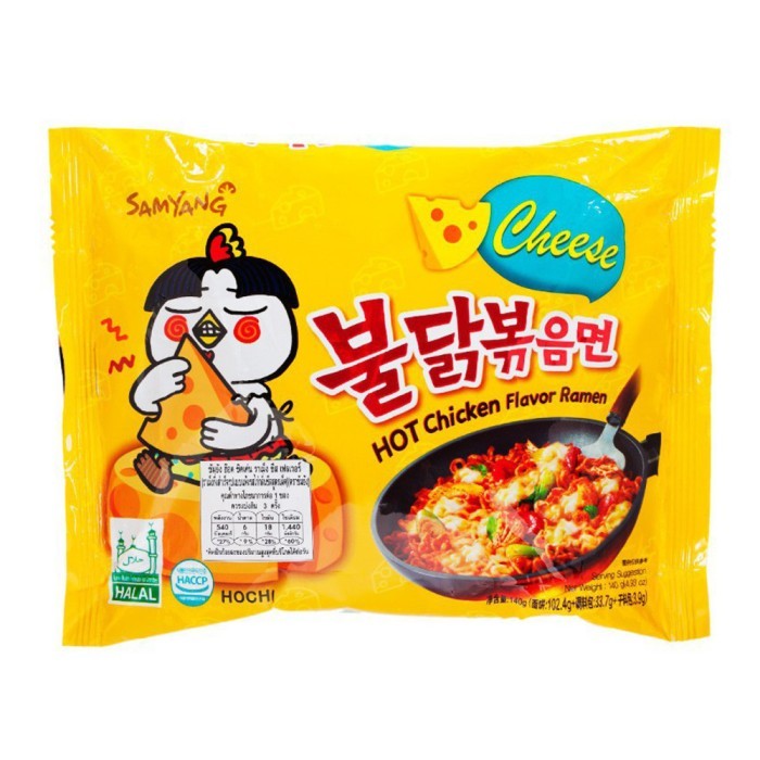 

SAMYANG CHEESE HOT CHICKEN 140GR