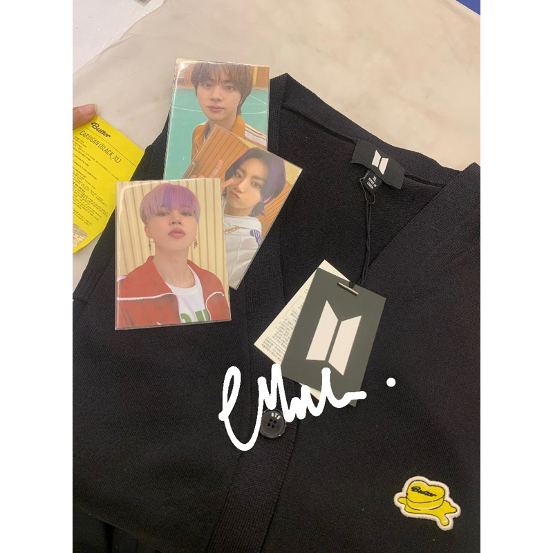 BTS CARDIGAN BUTTER OFFICIAL BTS