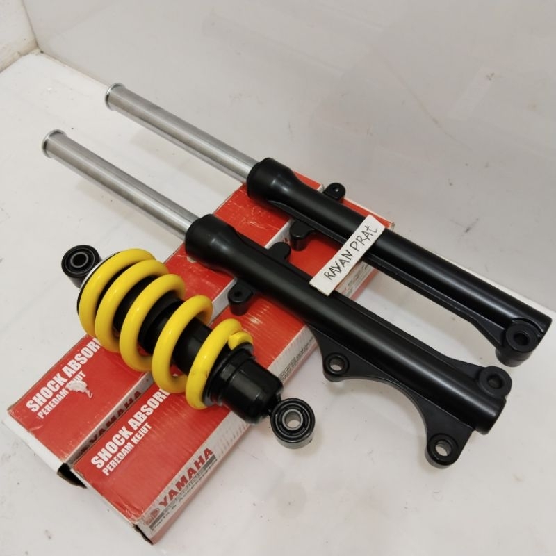 As shock sok depan belakang jupiter MX new 135 jupiter MX new jupiter MX new komplit