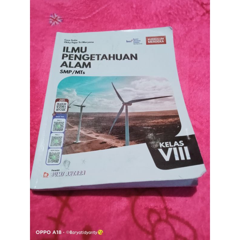 

Ilmu Pengetahuan Alam Bumi Aksara VIII