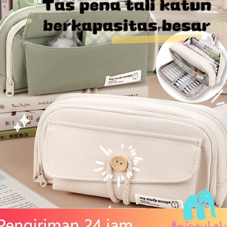 

Mewah CODBerpenampilan Tinggi Kotak Pensil Kanvas Multiwarna Kotak Pena Estetika Kapasitas Besar Korea Perlengkapan Penyimpanan Alat Tulis Siswa Sekolah Tas Pena Berkapasitas Ekstra Besar