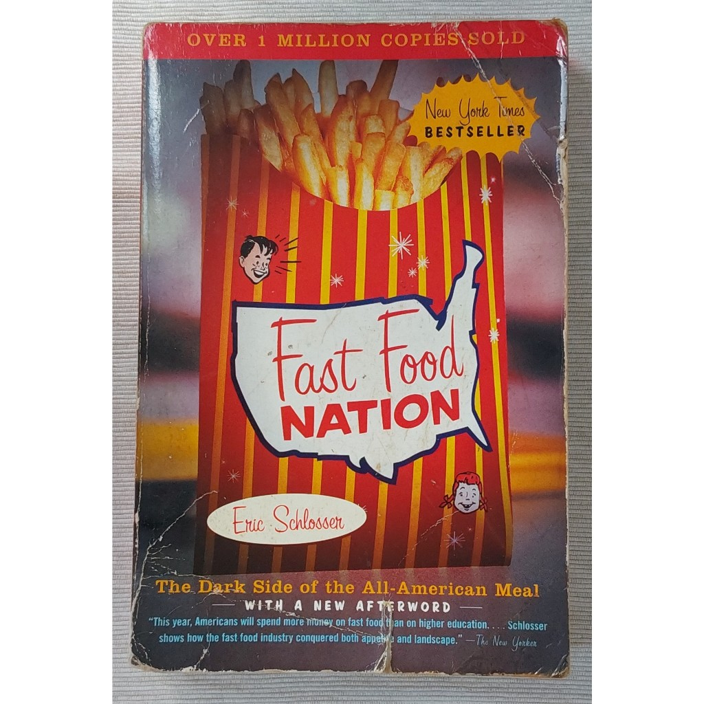Fast Food Nation by Eric Schlosser, 2002, (English/buku bahasa inggris)