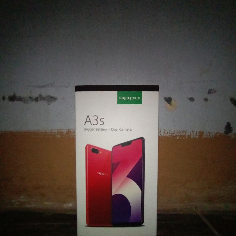 hp Oppo A3s second bekas pemakaian masih nyala