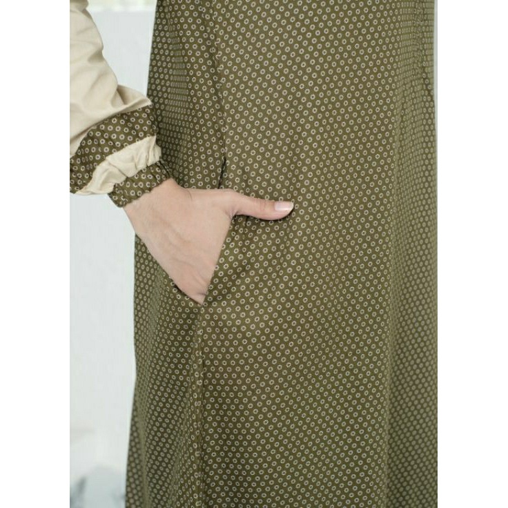 STOK SIAP COD Ramee Mabelle Gamis katun Jepang garis busui