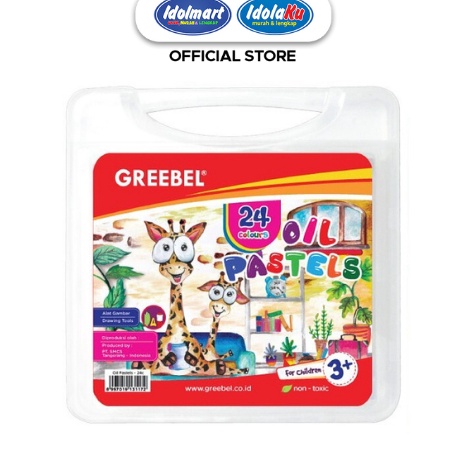 

Jual GREEBEL CrayonKrayon Kids Oil Pastel 24 Warna