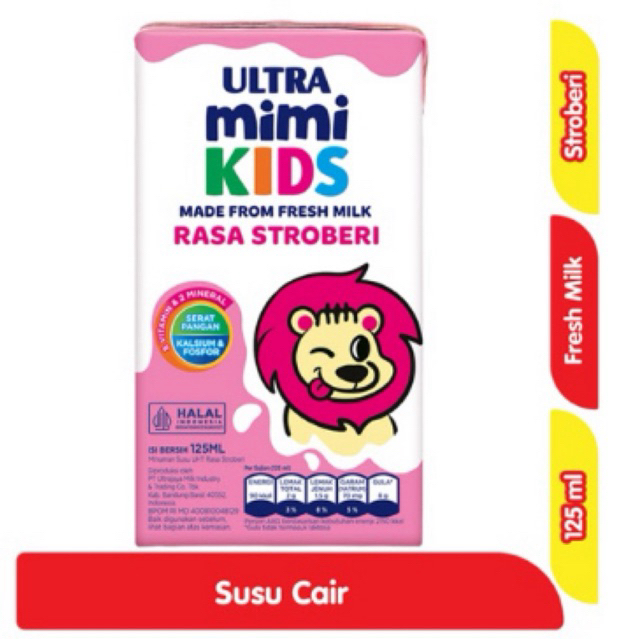 

Ultra Mimi Susu Kotak 125mL All Varian