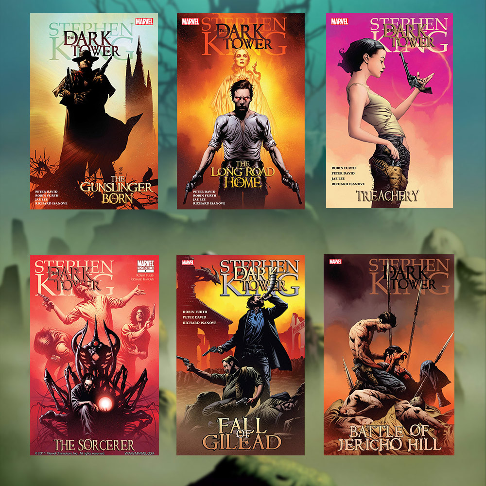 

The Dark Tower Volume 1-5 Stephen King , Peter David, Robin Furth , Comic Graphic Novel