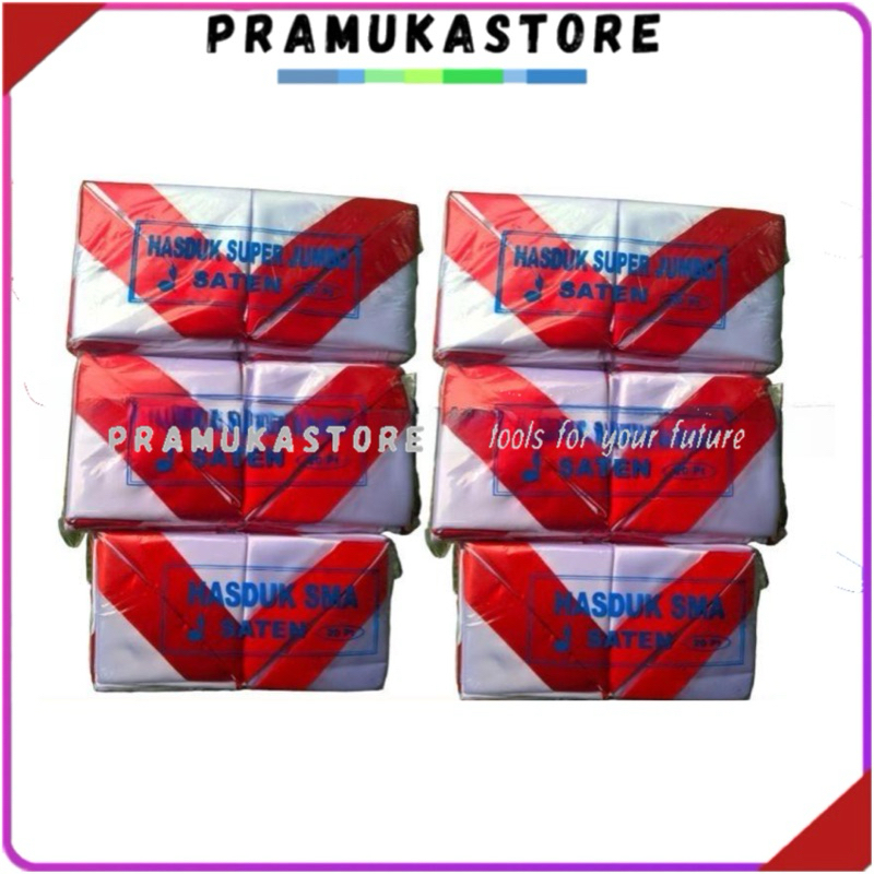 Hasduk satin perkodi 20 pcs hasduk satin SMA | hasduk satin jumbo | hasduk satin Super Jumbo