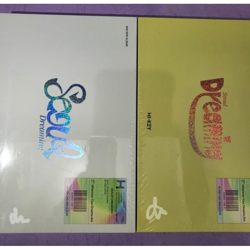 h1key 2nd mini album seoul dreaming sealed