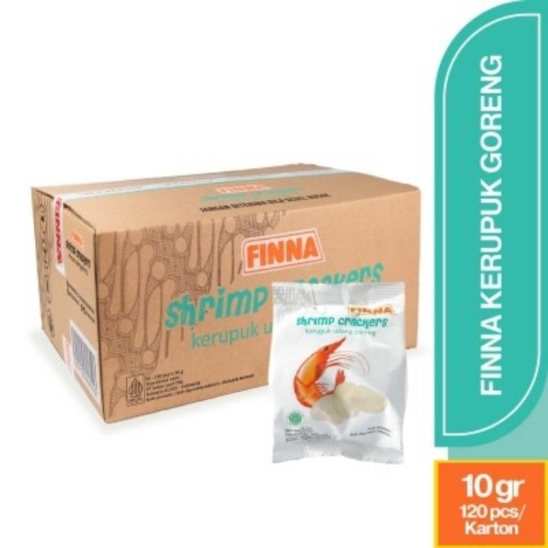 

Finna Kerupuk Udang 1DUS 120PCS Exp Maret-Apr 25