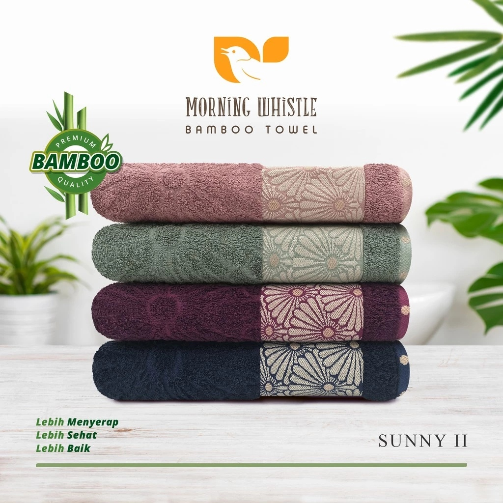 Handuk Mandi Morning Whistle Sunny - Bamboo Towel