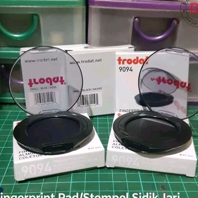

Thumb Print Pad TRODAT 994 Cap Jempol Sidik Jari Notaris Fingerprint pad