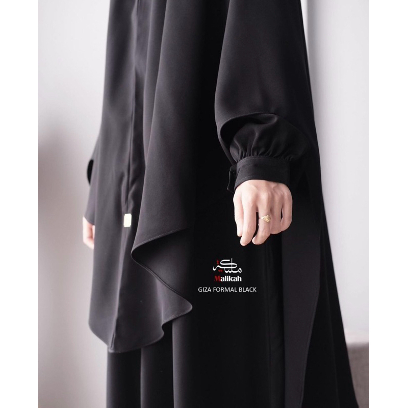 preloved giza basic set abaya malikah
