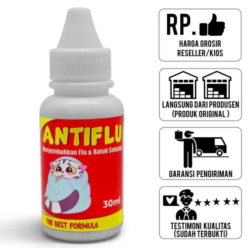 Obat Kucing Anti Flu Batuk Pilek Antibiotik Kucing Kitten Anabul Atasi Bersin Sariawan Infeksi Salur