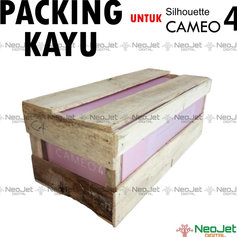 

Packing kayu peti kayu Silhouette Cameo 4 mesin cutting cuting kating sticker stiker