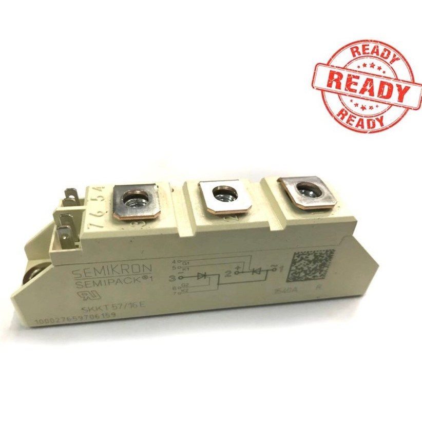 Thyristor SEMIKRON SKKT 57/16E Thyristor SEMIKRON SKKT 57/16E Thyristor SEMIKRON SKKT 57/16E New