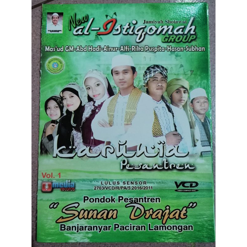 VCD original sholawat Al Istiqomah sunan drajat