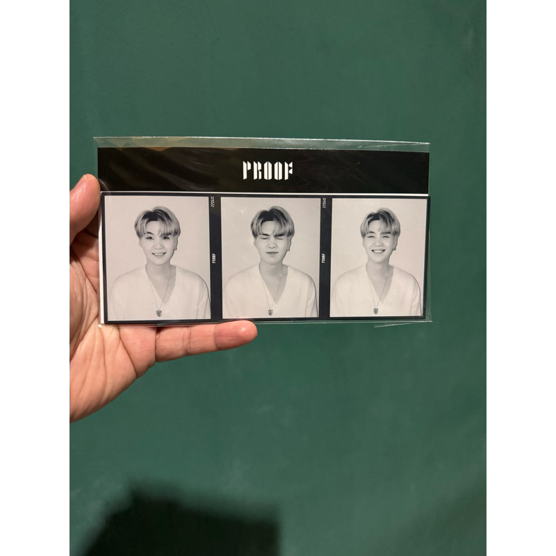 BTS PROOF ALBUM WEVERSE POB - Triptych SUGA