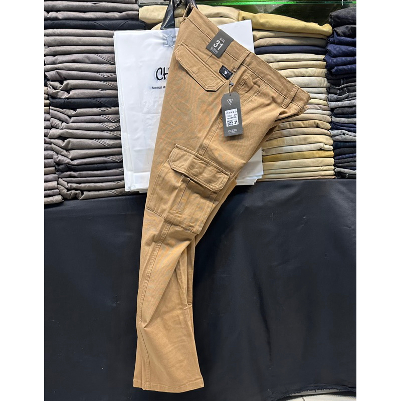 EXCLUSIVE Celana panjang cargo pria/celana panjang cargo pria original 100%/celana panjang cargo