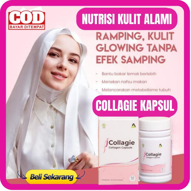 [AGEN RESMI] COLLAGIE COLLAGEN KAPSUL - COLLAGIE KAPSUL COLLAGEN INNATURGLOW COLLAGEN PEMUTIH KULIT 