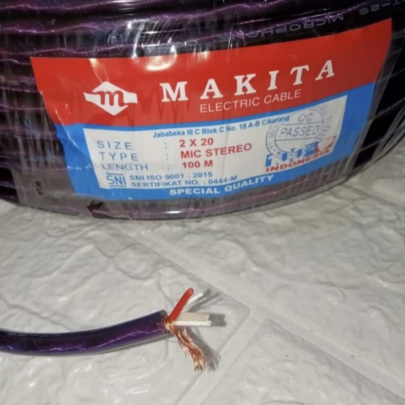 Kabel Mic Makita Stereo