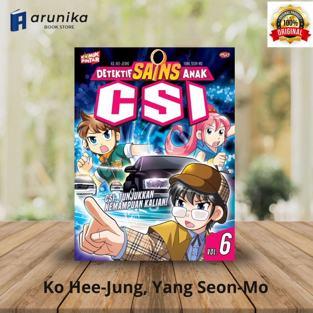 Komik Pintar Detektif Sains Anak CSI 6 - Tunjukkan Kemampuan Kalian / Original