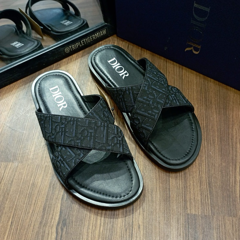 Sandal Pria CHRISTIAN DIOR Quality  Super Premium