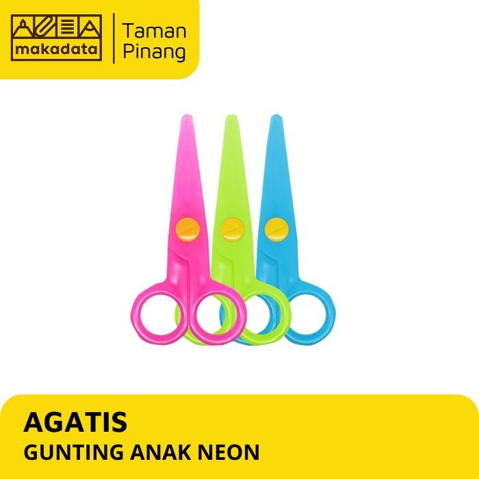 

SCISSORS / GUNTING ANAK AGATIS NEON (1 PCS)
