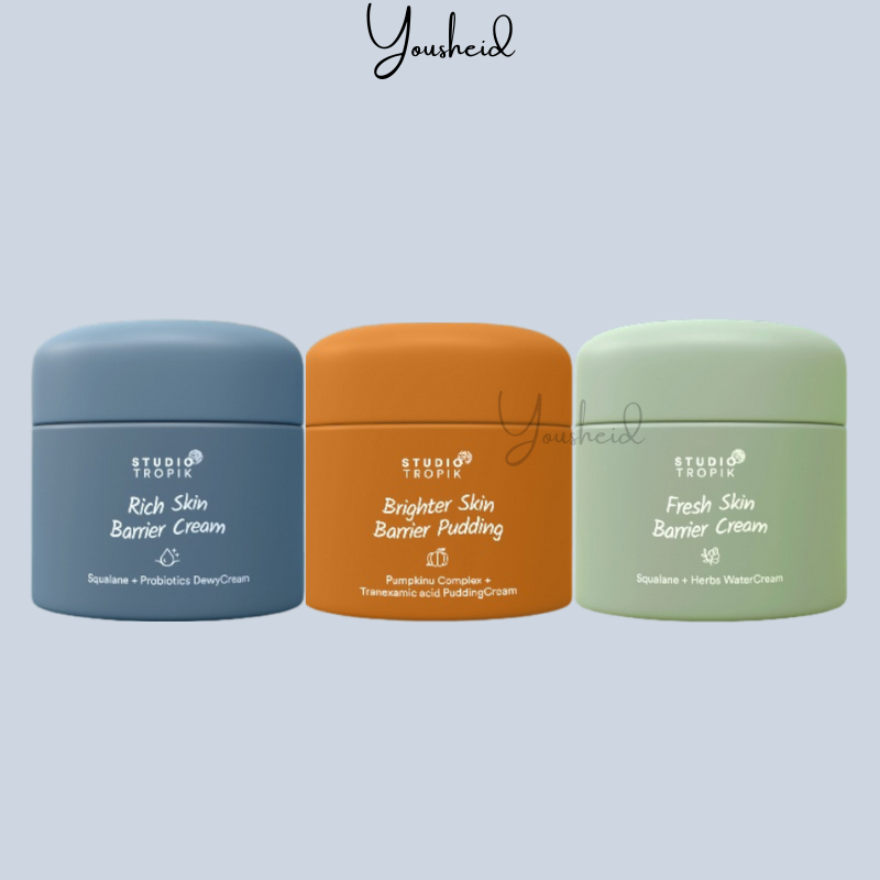 STUDIO TROPIK BARRIER CREAM - fresh skin barrier cream - rich skin barrier cream