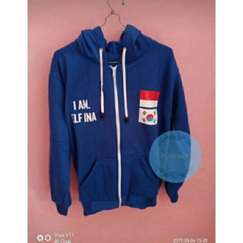 HOODIE SUPER JUNIOR ELF INA SJ CONCERT INDONESIA SIWON LEETEUK YESUNG KYUHYUN RYEOWOOK DONGHAE EUNHY