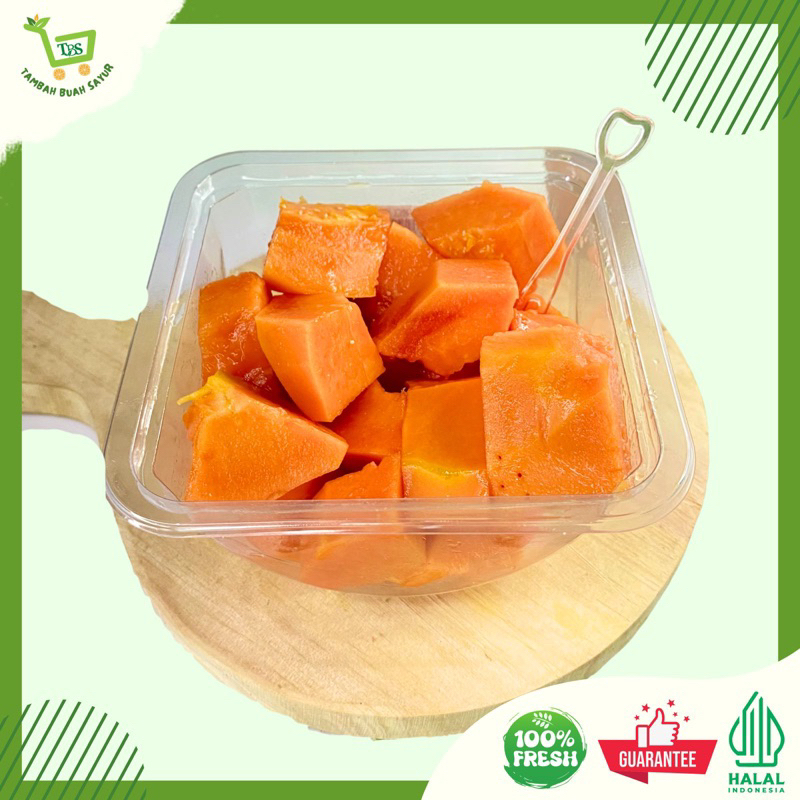 

BUAH POTONG PEPAYA CALIFORNIA | Tambah buah sayur