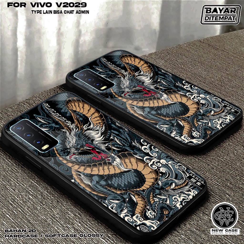 Case VIVO V2029 - Casing Hp VIVO Terbaru 2024 Newcase [ NAGA ] Silikon Hp - Kesing Hp VIVO V2029 - C