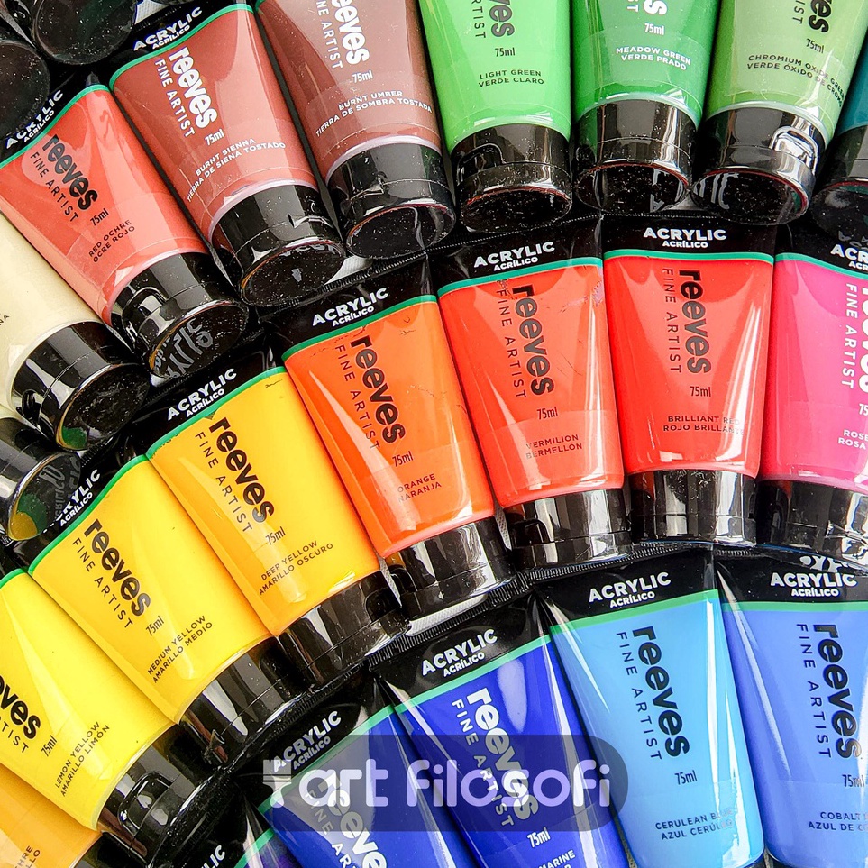 

Cat Akrilik Reeves 75ml Reeves Acrylic Paint