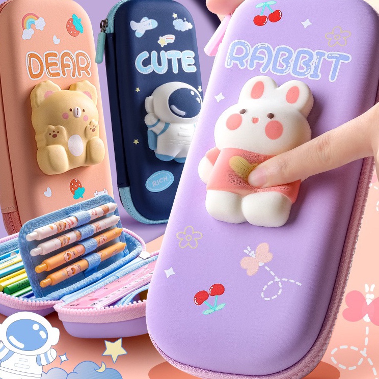 

Tempat Pensil Squishy Lucu Kotak Pensil Anak Import