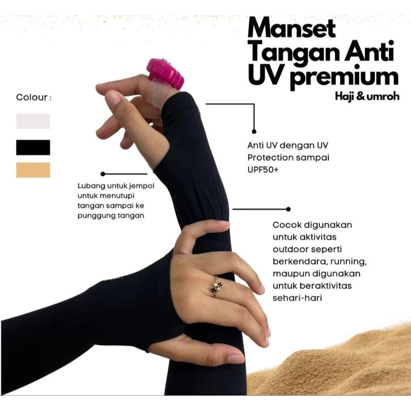 MT04 MANSET TANGAN JEMPOL PREMIUM MUSLIMAH / DEKER JEMPOL MUSLIMAH IJTIHAD WA TAQWA