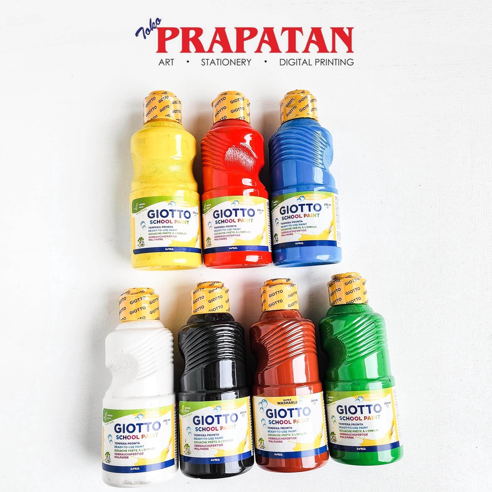 

Ready Stok Giotto School Paint 25ml Cat Anak Sekolah