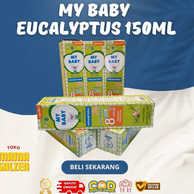 

Sentuhan Personal PAKET 3 PCS MINYAK TELON MY BABY 15ML EUCALYPTUSLAVENDER