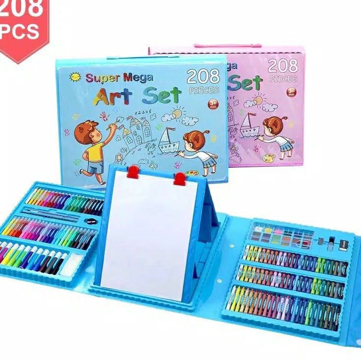 

Crayon Anak Lengkap 28pcs Set Alat Menggambar Melukis Anakanak Crayon Cat Air Pensil Poble