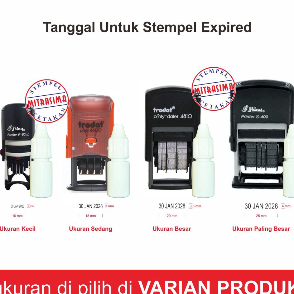 

Bestseller Stempel Expired untuk Tanggal kadaluarsa produk