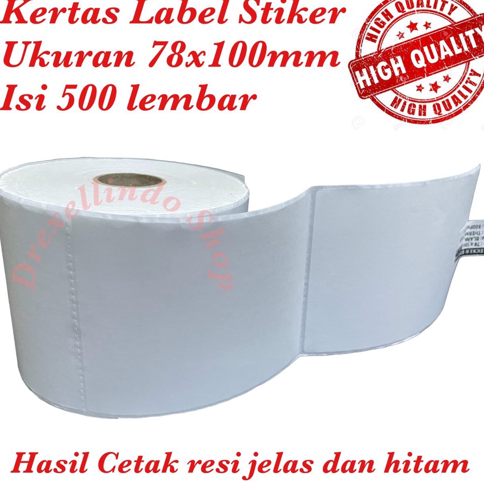 

Kes Thermal Label Stiker 78x1mm isi 5 lembar