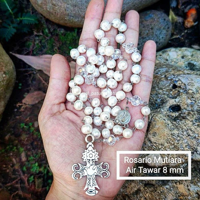 Rosario Mutiara Air Tawar 8 mm
