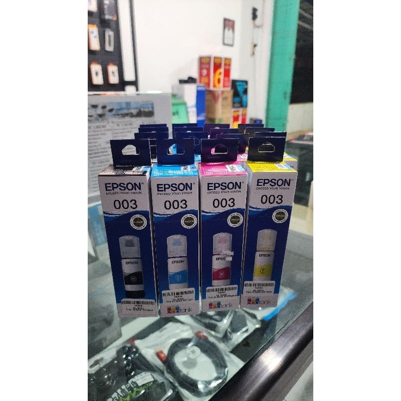 TINTA EPSON 003 BLACK ORIGINAL SERIES L1110 , L3110 , L3150