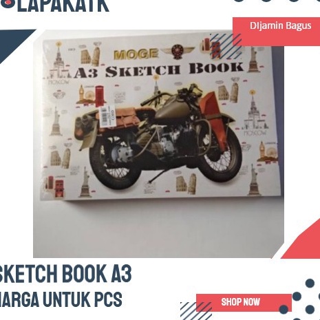 

Diskon Promo Buku gambar sketsa Sketch Book A3 Kiky 5 LEMBAR