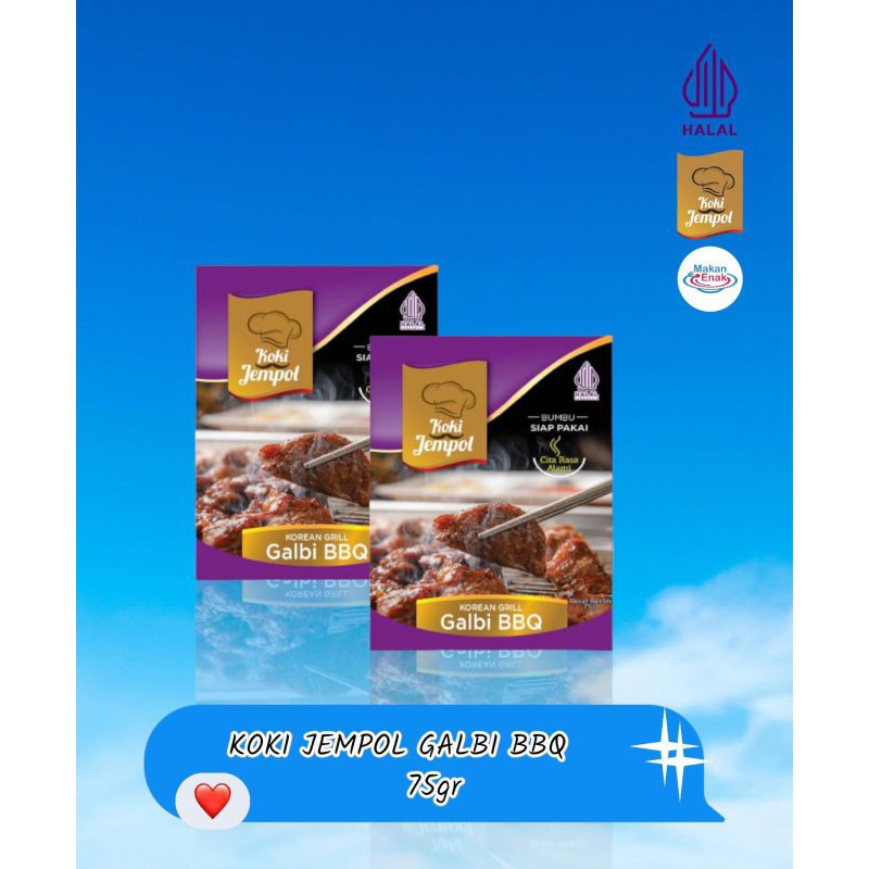 

Koki Jempol Saus Marinase / Grill Galby Bbq 75gr