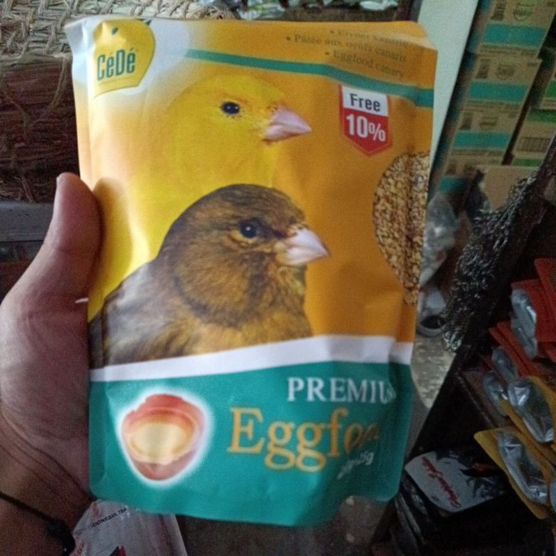 CEDE PREMIUM EGG FOOD CD PREMIUM KENARI FINCH DLL KENARI MERAH