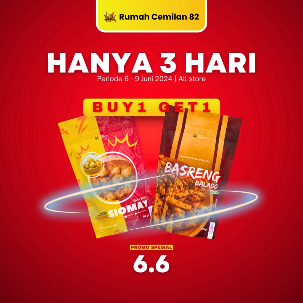 

BUY 1 GET 1 BASRENG BALADO GRATIS SIOMAY KERING | KEMASAN PREMIUM