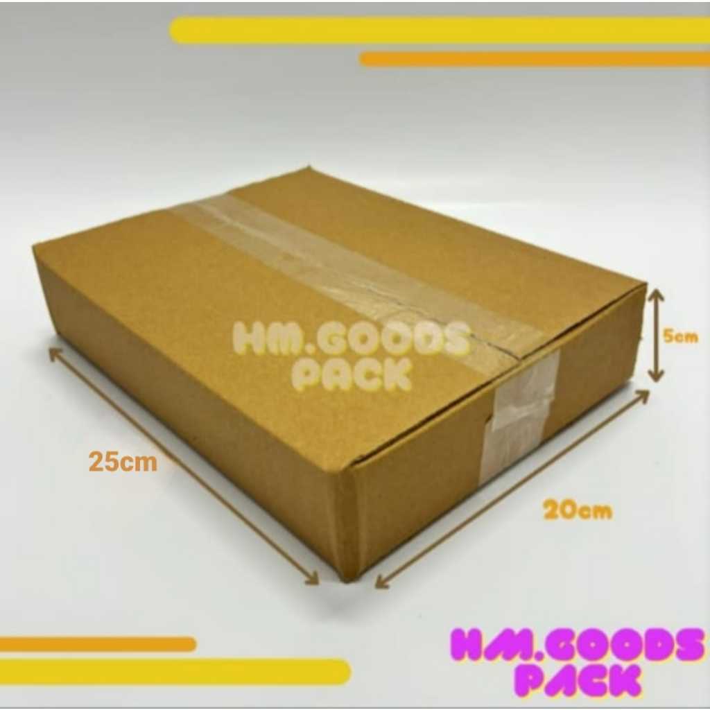 

Kardus / Dus Polos Ukuran 25 x 20 x 5 cm