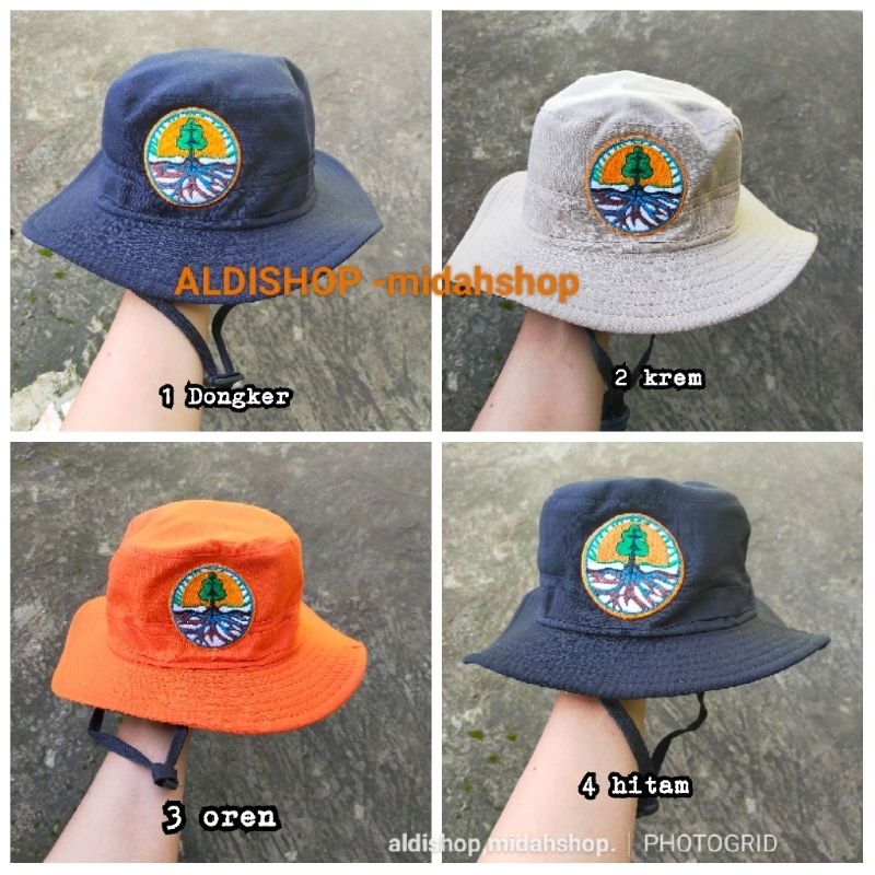 topi Kementerian lingkungan hidup dan kehutanan/ KLHK model rimba