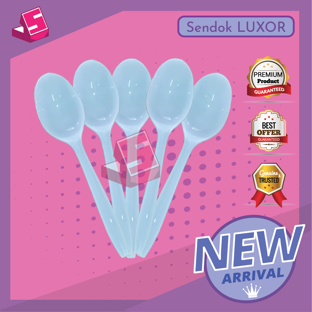 Sendok LUXOR / Sendok LUXOR putih / Sendok Makan / Sendok Multiguna / Sendok Plastik